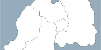 Rwanda skissere kart